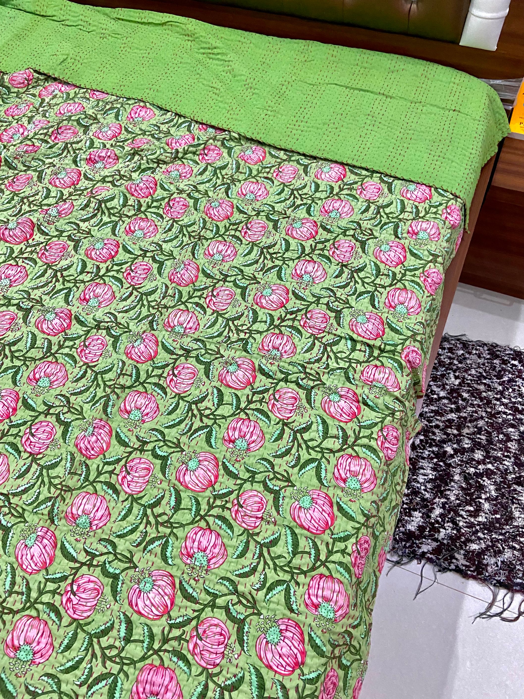 Kantha Bedding Bedspread